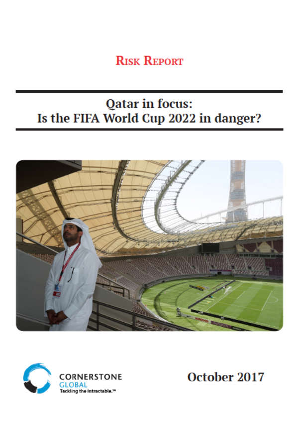 Cornerstone Global, Strategic Advisory Gulf, Risk and Due Diligence Qatar