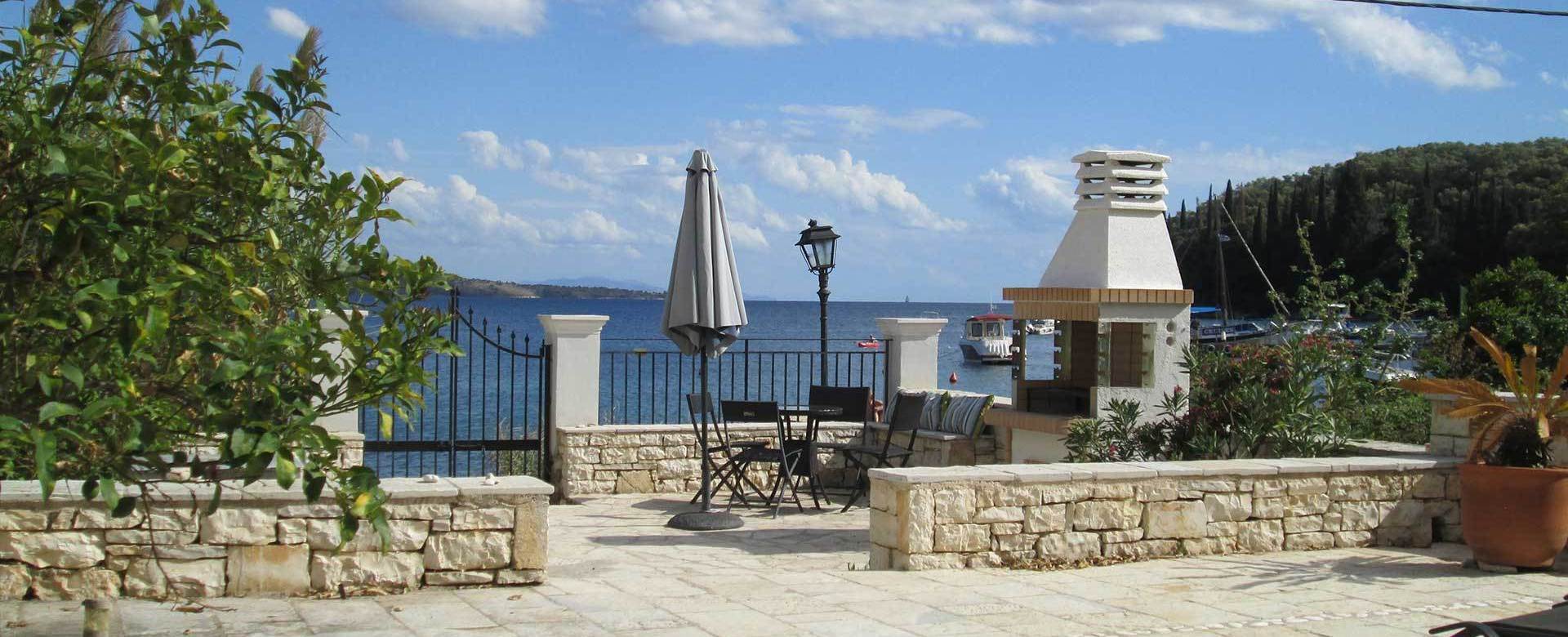 Kalami Corfu, Family Friendly Villa Kalami, Seafront Location Kalami