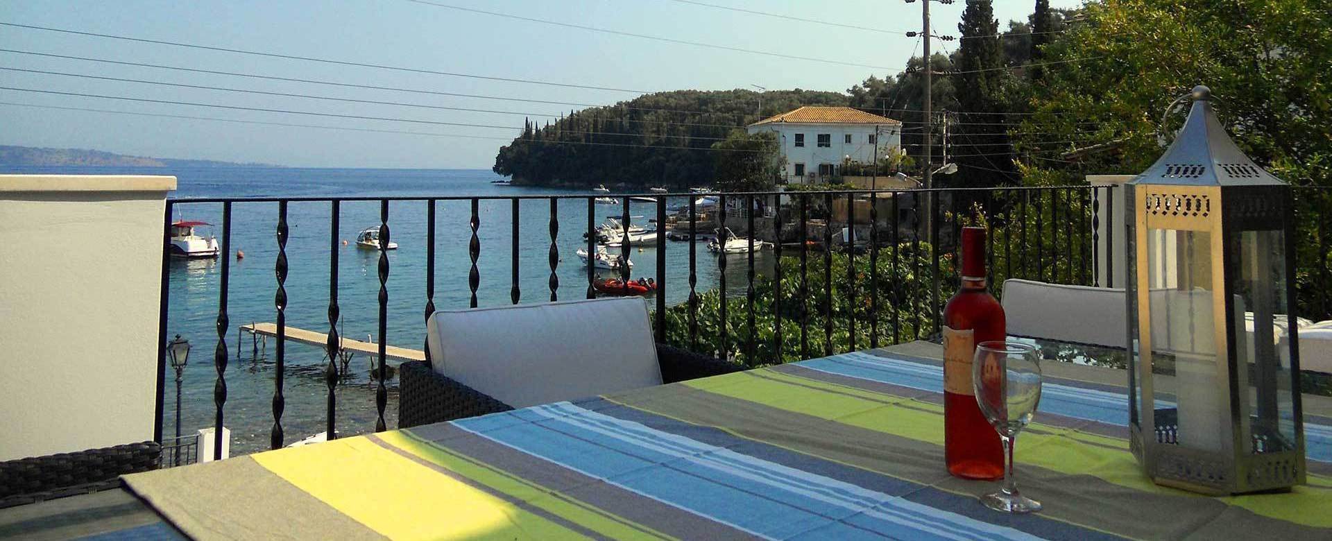 Kalami Corfu, Family Friendly Villa Kalami, Seafront Location Kalami