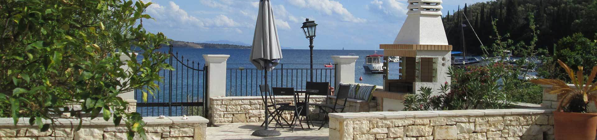 Kalami Corfu, Family Friendly Villa Kalami, Seafront Location Kalami