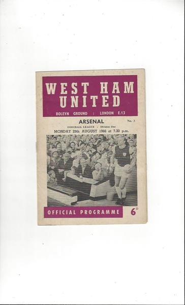 Latest Football Programmes Listed today