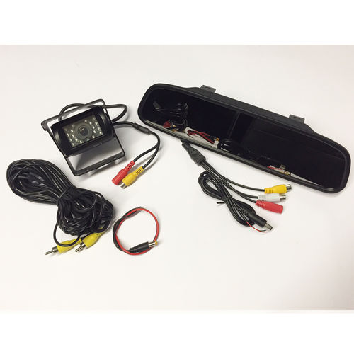 4.3'' Rear View Mirror Monitor & Roof Mounted Camera PM980