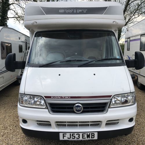 Swift Kontiki 660 Motorhome - 4 berth - Fixed bed - 2003(53)reg - 2.8TD