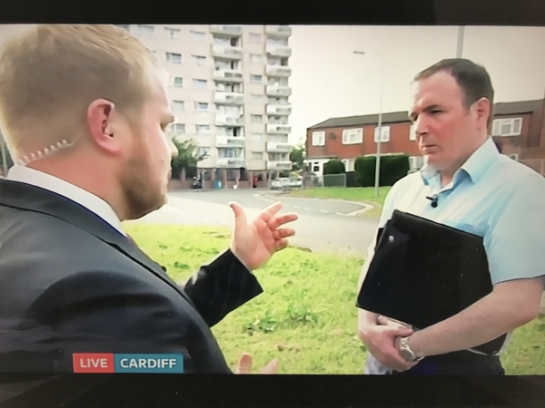 Falcon Fire comments on ITV News, about Grenfell Tower
