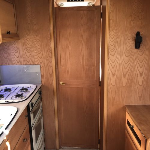 2005 Vanmaster Occasion 620 CB island bed four berth twin axle touring caravan