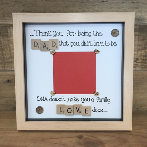 Custom Photo Frame – Father’s Day Gift for Dad, Stepdad or Stepmum