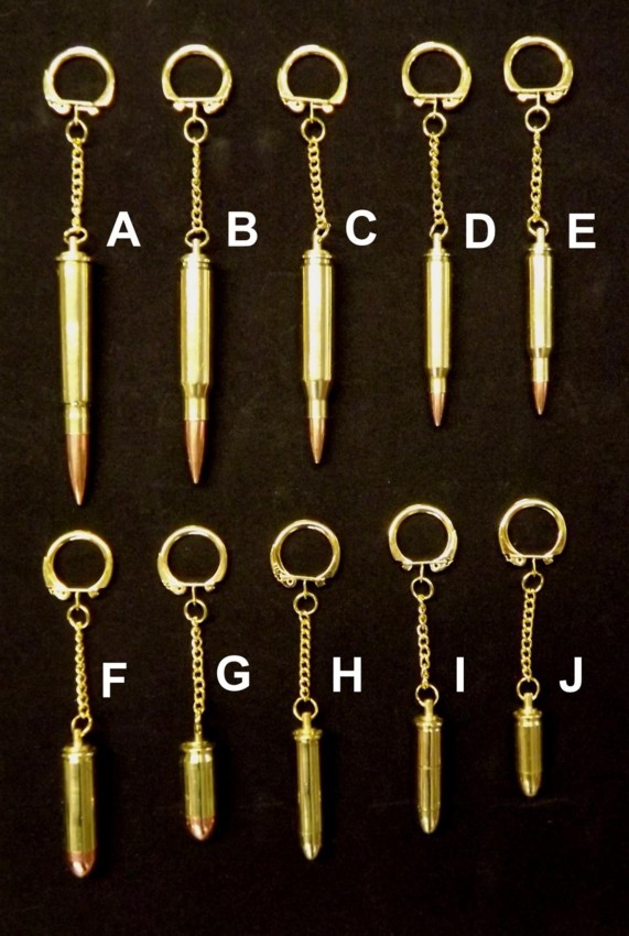 Bullet Key Rings
