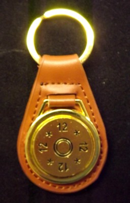 Cartridge Head Stamp Key Ring Fobs