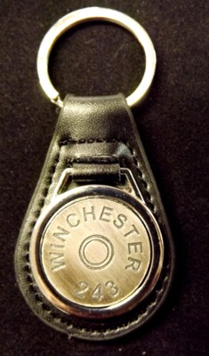 Cartridge Head Stamp Key Ring Fobs