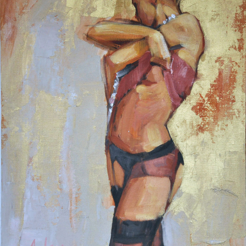 Home Decor Wall Art Paintings of Women, Original Artwork Prints of Women, Figurative Art Print Reproduction