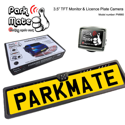 3.5'' TFT Monitor & Licence Plate Camera PM960