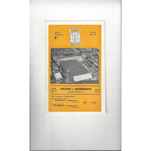 Bournemouth Away Football Porgrames