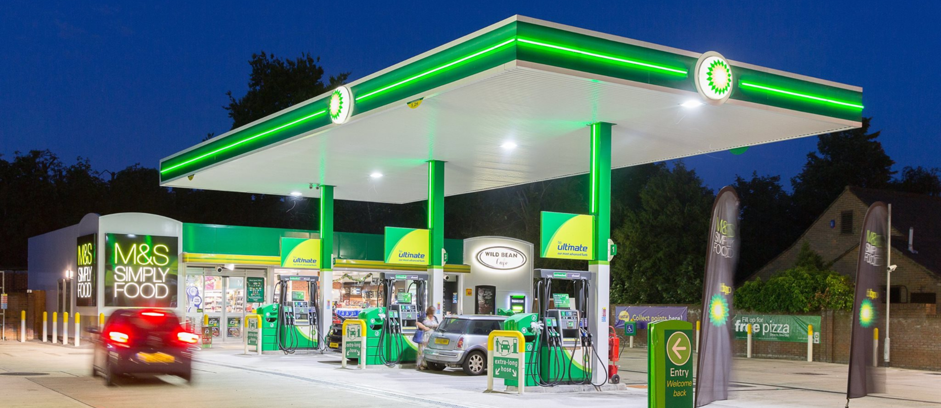 Electrical Contractors Surrey, Electricians Surrey, Petrol Station