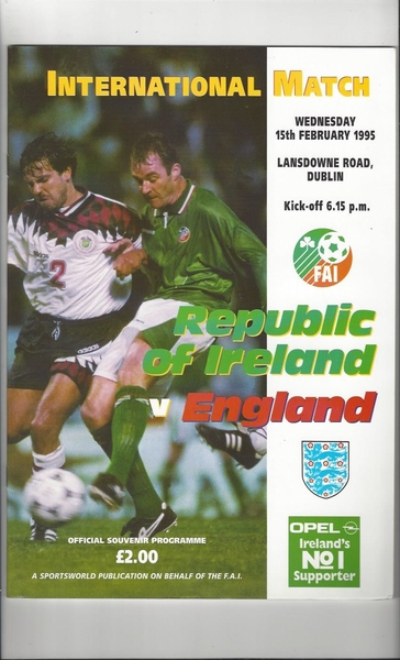 Latest Football Programmes Listed today