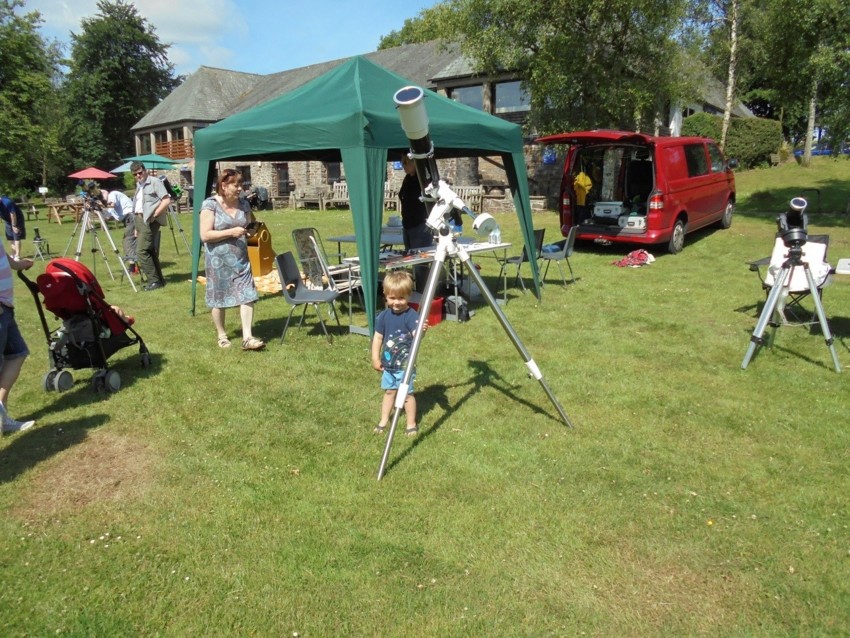 Solar Observing at Brecon Beacons Mountain Visitor Centre -  23 June 2018