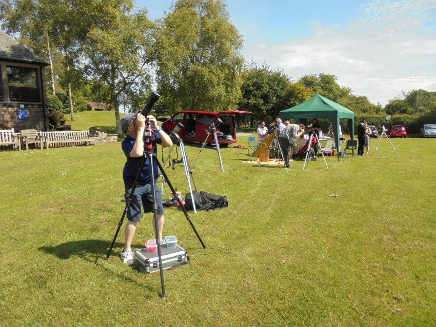 Solar Observing at Brecon Beacons Mountain Visitor Centre -  23 June 2018