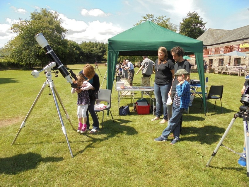 Solar Observing at Brecon Beacons Mountain Visitor Centre -  23 June 2018