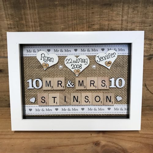 6/8” MR & MRS FRAME