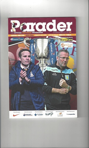 Latest Football Programmes Listed today