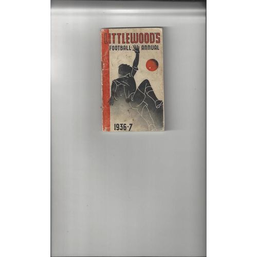 Littlewoods Football Annual 1936/37 + Insert