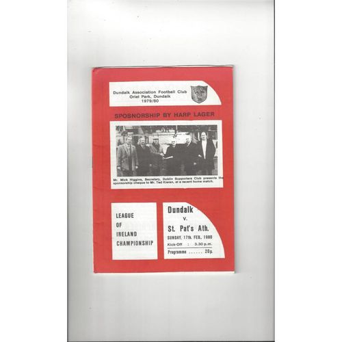 Irish 1950's & 1960's Football Programmes