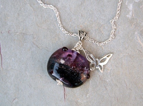 Ashes Glass Charm Beads, Ashes in Jewellery Glass, Ashes to Jewellery Glass