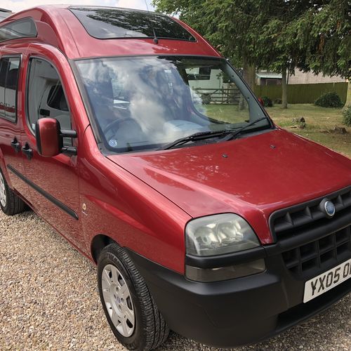 2005 Fiat Doblo Camper Van 2 Berth - 1910cc JTD Engine - ONLY 27081 miles