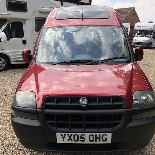 2005 Fiat Doblo Camper Van 2 Berth - 1910cc JTD Engine - ONLY 27081 miles