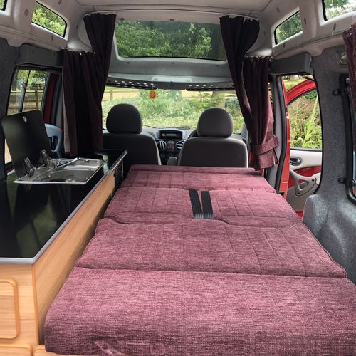 2005 Fiat Doblo Camper Van 2 Berth - 1910cc JTD Engine - ONLY 27081 miles