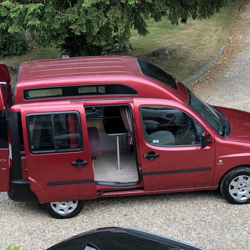 2005 Fiat Doblo Camper Van 2 Berth - 1910cc JTD Engine - ONLY 27081 miles