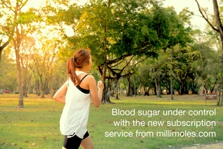 Test strip subscription service for type 2 diabetics