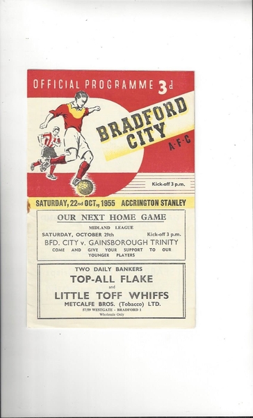 More Football Programmes listed today