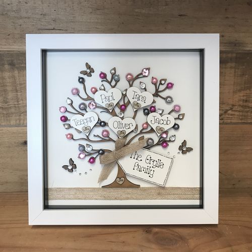 “Home Sweet Home” Family Tree Frame