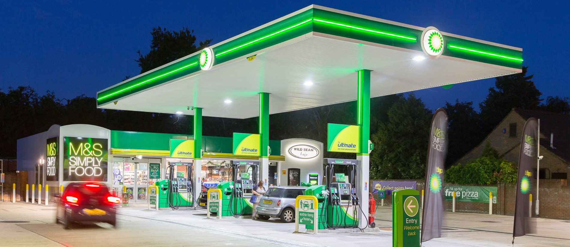 Electrical Contractors Surrey, Electricians Surrey, Petrol Station