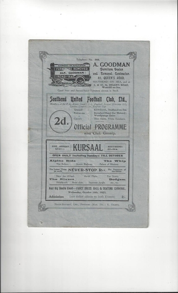 More Football Programmes listed today