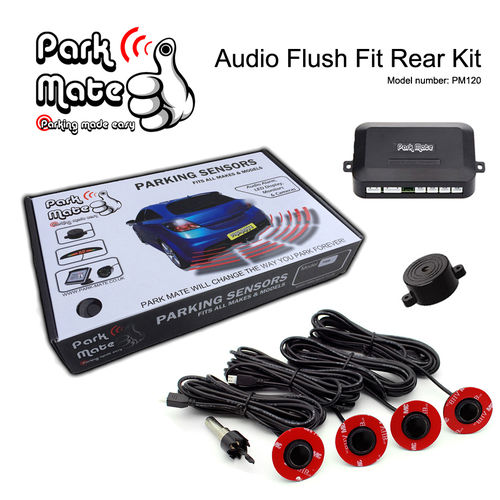 Audio Buzzer Flush Fit Rear Parking Sensors Park Mate PM120