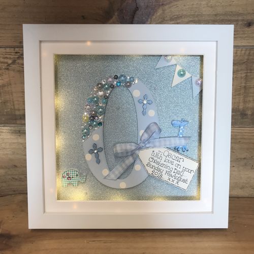 LED Initial Frame ( Christening )