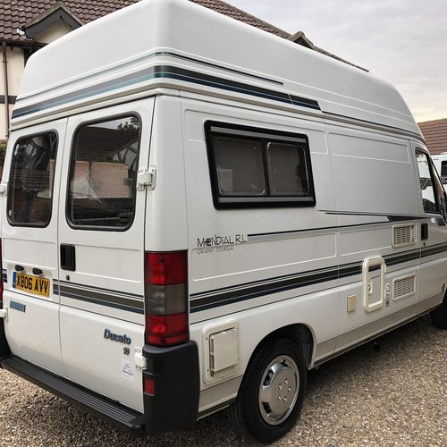 Swift Mondial Grand Tourer Camper Van 2 Berth - Fiat Ducato 2000(X)reg 1.9TD
