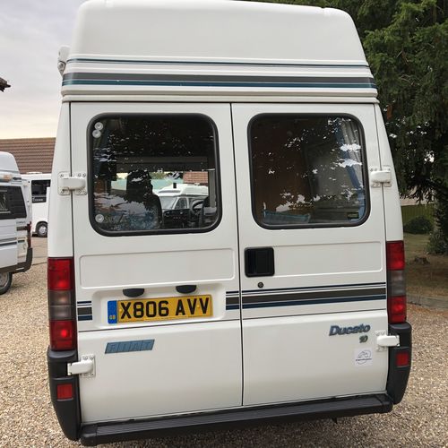 Swift Mondial Grand Tourer Camper Van 2 Berth - Fiat Ducato 2000(X)reg 1.9TD