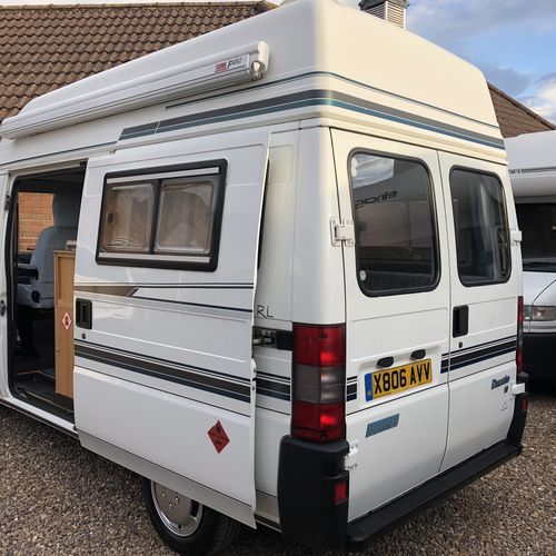 Swift Mondial Grand Tourer Camper Van 2 Berth - Fiat Ducato 2000(X)reg 1.9TD