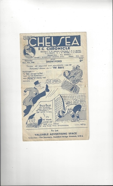 More Football Programmes listed today