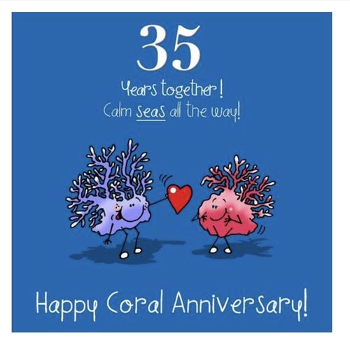 35th Anniversary card