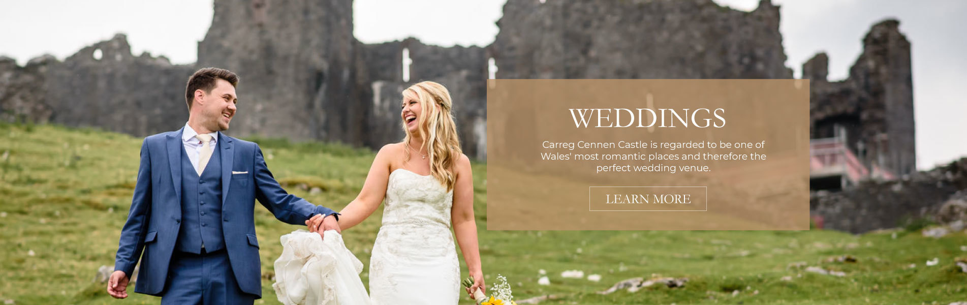 Carreg Cennen Castle, Attractions Llandeilo, Weddings Carmarthenshire