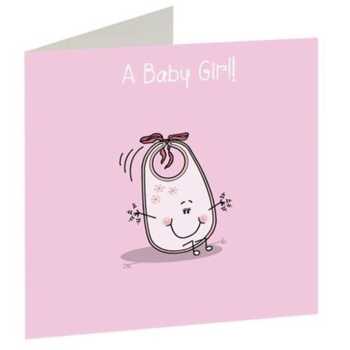 Baby girl card