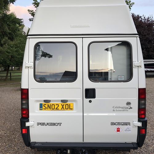 2002 Peugeot Boxer 2.0 HDi Leisuredrive Celebration Camper Van 41362 miles