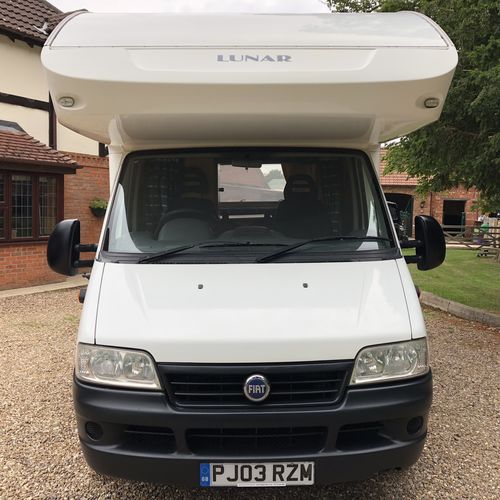 Lunar Champ 520 Motorhome 4 Berth SWB - 2003 Fiat Ducato 2.0 JTD - 51049 miles
