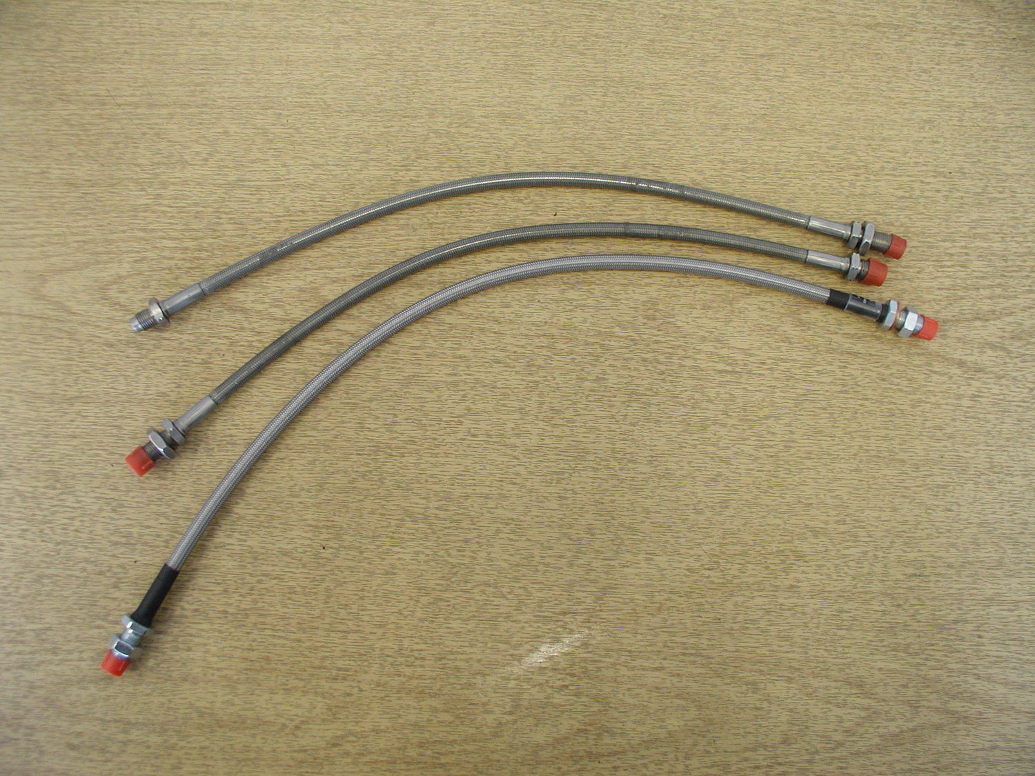 Stainless Braided Brake Hoses (set 3) - from £69.00 + VAT