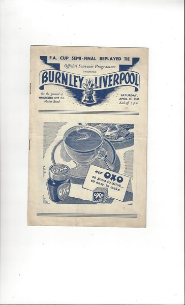 Latest Football Programmes Listed today