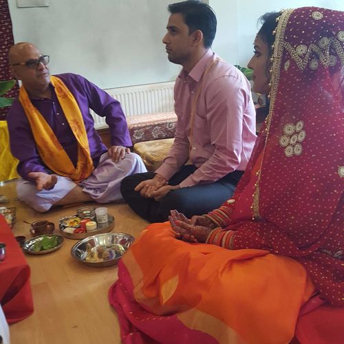 Small weddings and pooja at the Mandir