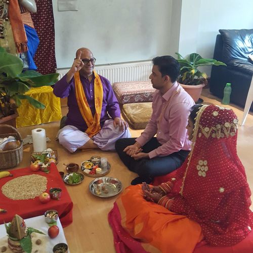 Small weddings and pooja at the Mandir